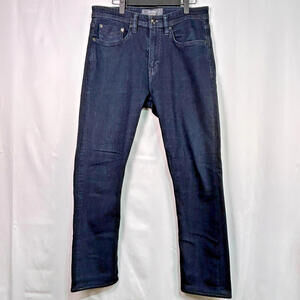 RevTown Decade Denim “Sharp” Men’s Dark Wash Jeans – W31 L30 – Slim Straight